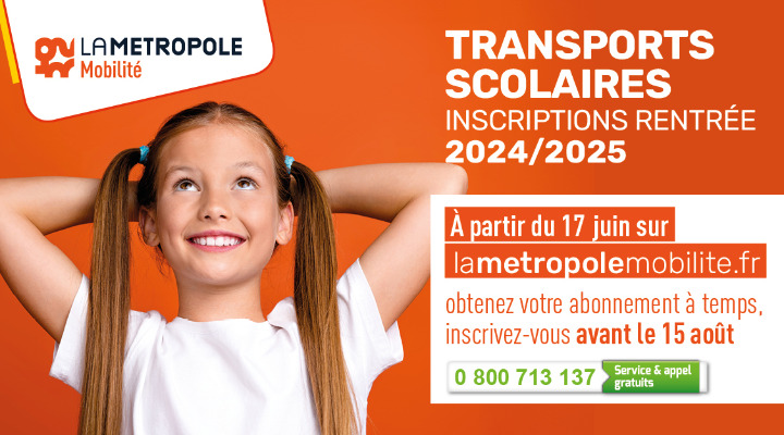 Inscriptions transports scolaires 2024 / 2025