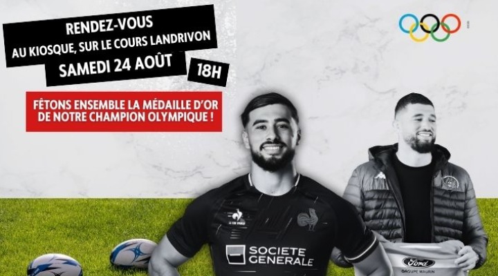 RENCONTRE AVEC SWAN ET RAYAN REBBADJ (médaillé d'or des JO 2024 - Rugby à 7)