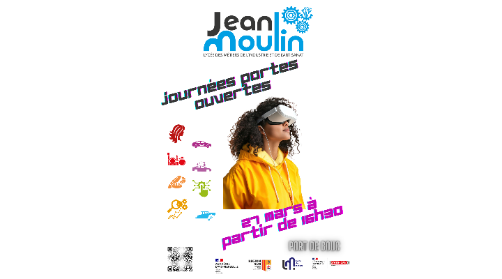 27 mars : Portes Ouvertes du Lycée des métiers Jean Moulin