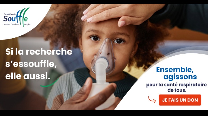 Campagne sur les maladies respiratoires avec la Fondation du Souffle