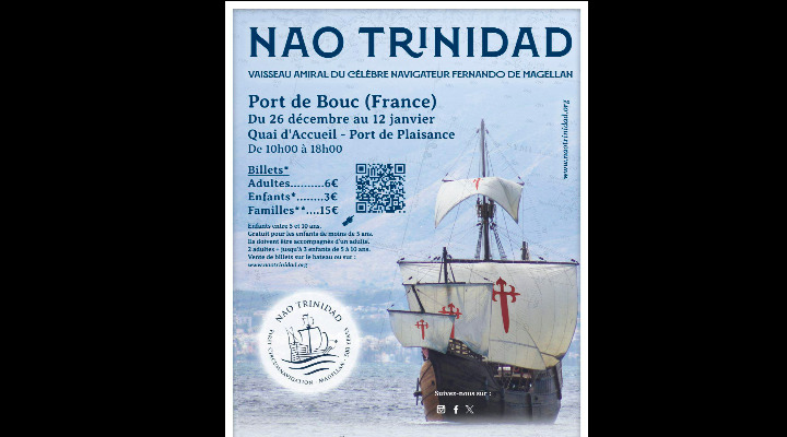 Visitez le Nao Trinidad sur le port Renaissance