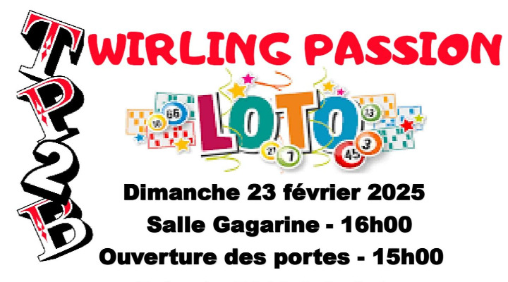 23/02 : Loto du Twirling Passion