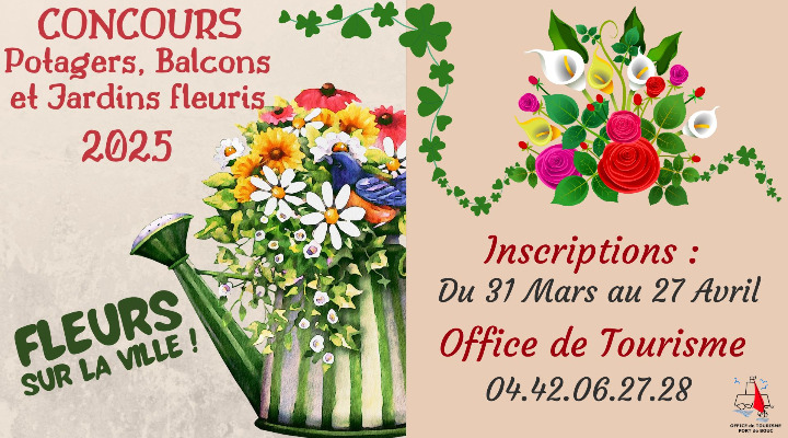 Concours des potagers, balcons et jardins fleuris 2025